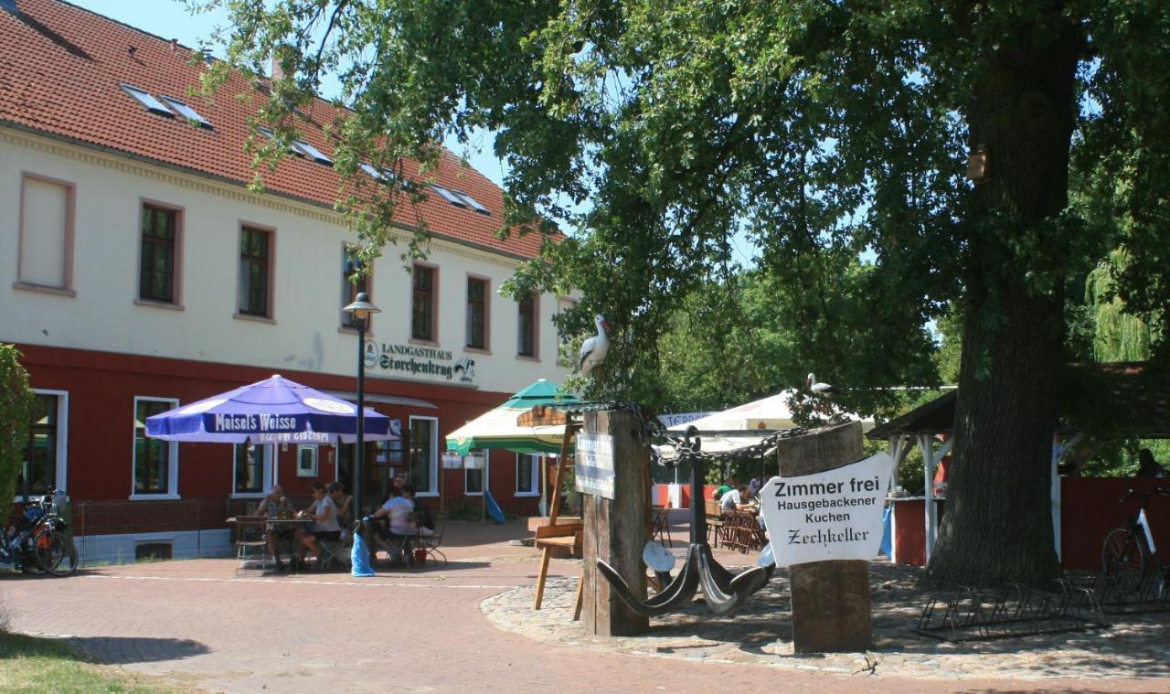 Landhotel Storchenkrug Rühstädt Zewnętrze zdjęcie